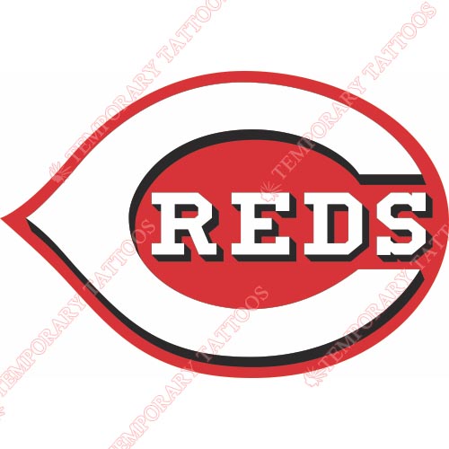 Cincinnati Reds Customize Temporary Tattoos Stickers NO.1542